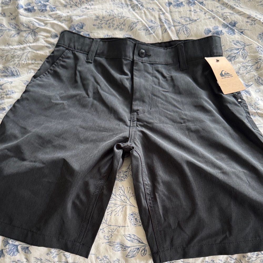 Quiksilver Boys Charcoal Hybrid Shorts
